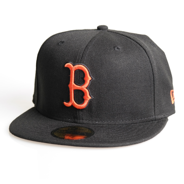 New Era Cap 59-Fifty Basic Boston Red Sox black/orange