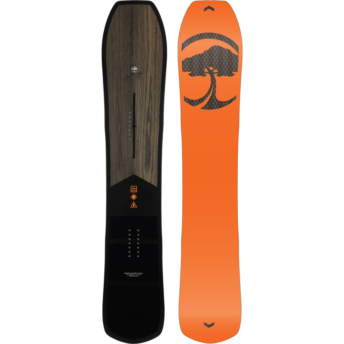 ARBOR Carbon Coda Camber Snowboard 2025 by Pat Moore