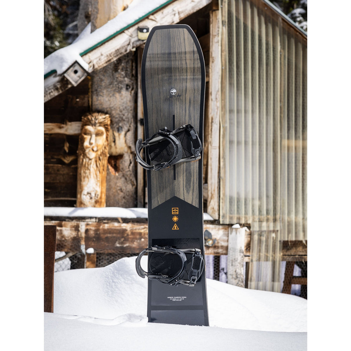 ARBOR Carbon Coda Camber Snowboard 2025 by Pat Moore