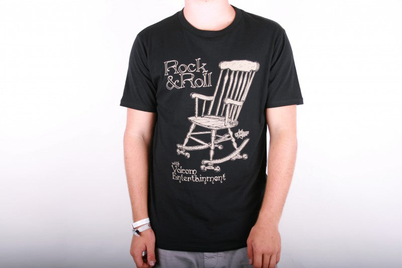 Volcom Entertainment T-Shirt Rock 'n' Roll Black