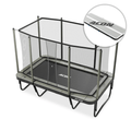 ACON 13 HD Rechteckiges Trampolin mit Netz und Leiter
