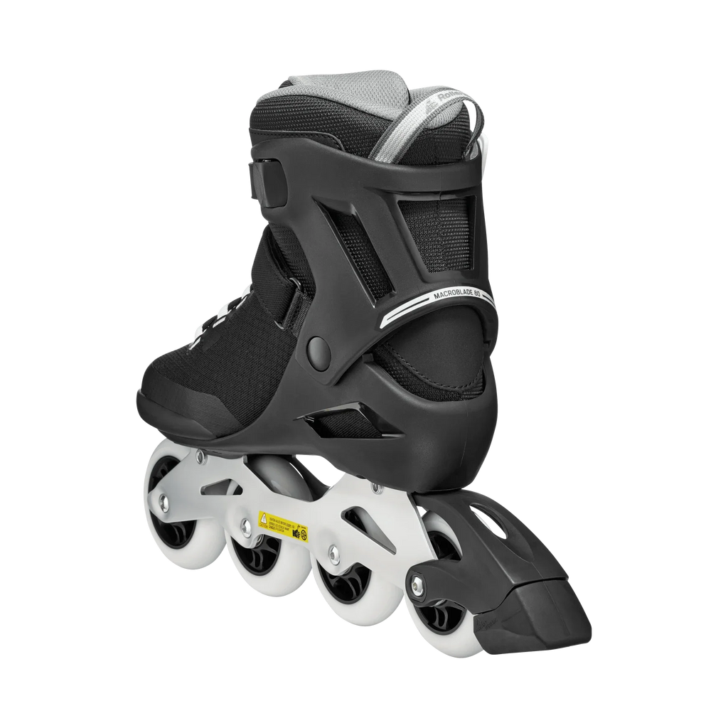 Rollerblade Skates Macroblade 80 Schwarz/Grau