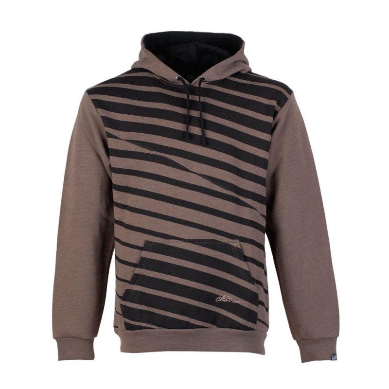 Chico Hooded Zipper Sean brown melange