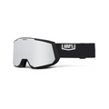 100% Snow Goggle Snowcraft XL HiPER Essential Black / Silver ML Mirror