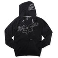 Fox Zip Hooded Drawn Out