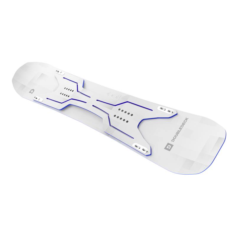 Doubledeck Snowboard Carving D White