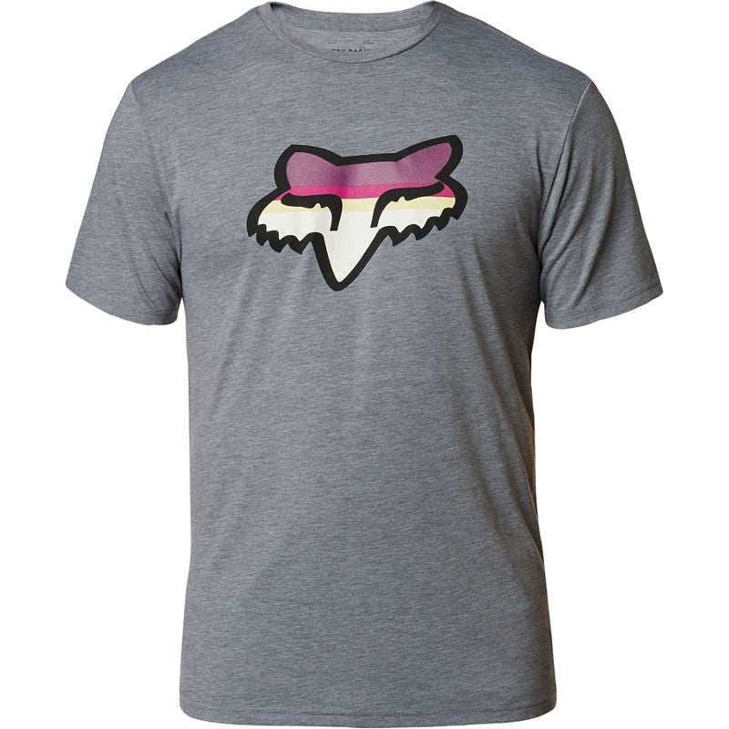 Fox T-Shirt Head Strike heather graphite