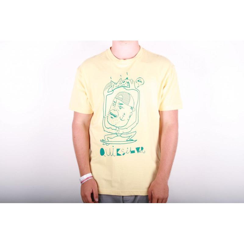 Quiksilver T-shirt The King of Truck yellow