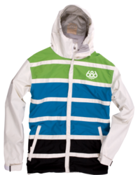 686 Snowboard Jacke Mannual Antic white