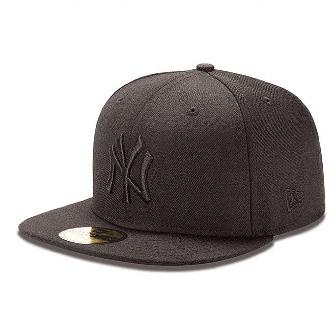 New Era Cap 59-Fifty New York Black On Black