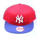 New Era Cap 9-Fifty Snapback Cotton Block New York scarlet/royal