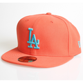 New Era Cap 59-Fifty Los Angeles orange/viceblue