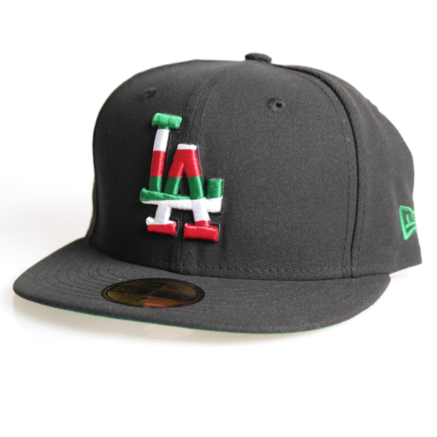 New Era Cap 59-Fifty LA Flag black/green/red/white