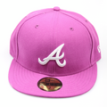 New Era Cap 59-Fifty Atlanta purple/grey Mlb