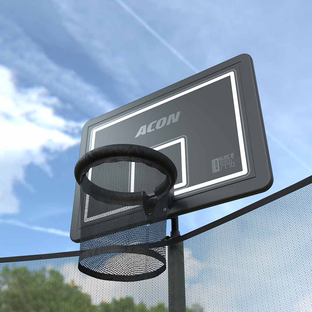 Acon Air Basketballkorb für Runde Trampoline