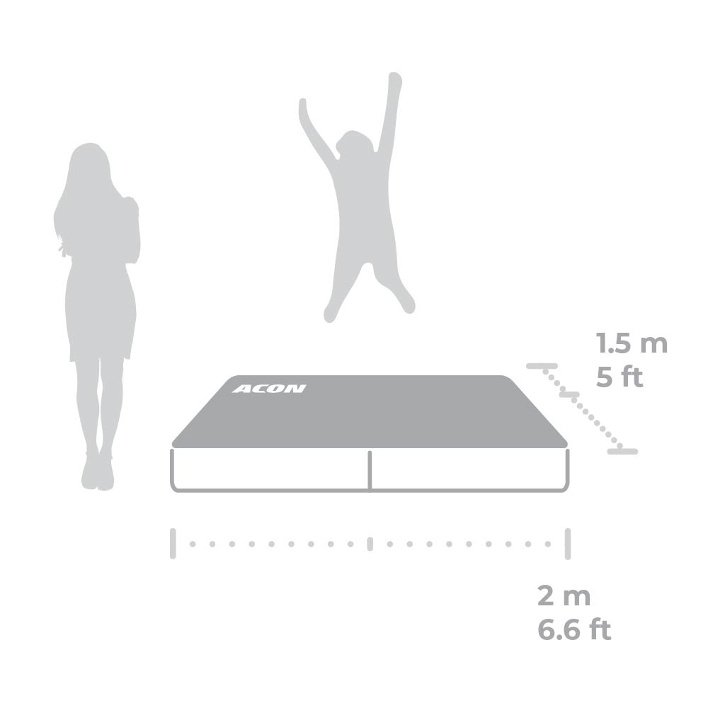 ACON Crash Mat (faltbar) 1,5 m x 2,0 m