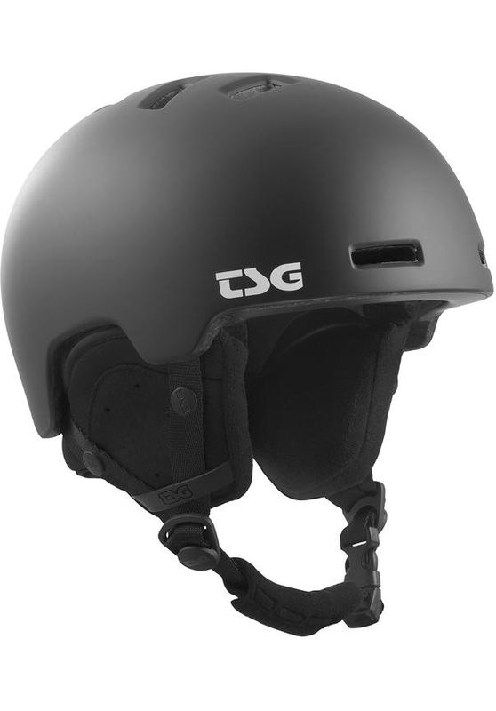 TSG Snowboard Helm TSG Arctic Nipper Mini Solid Black