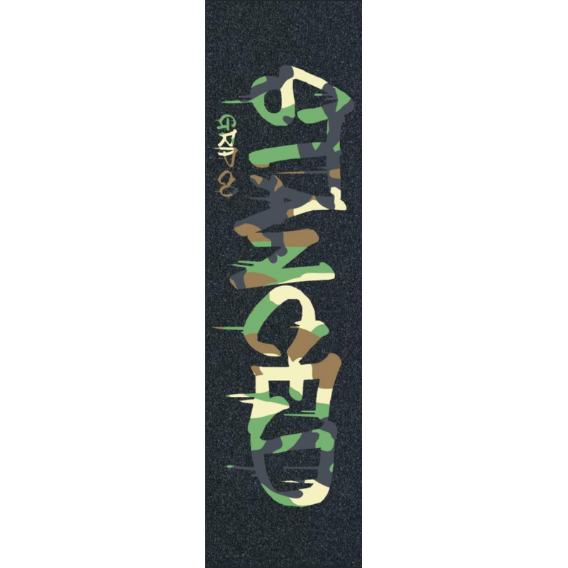 Stanced Logo Griptape Camo