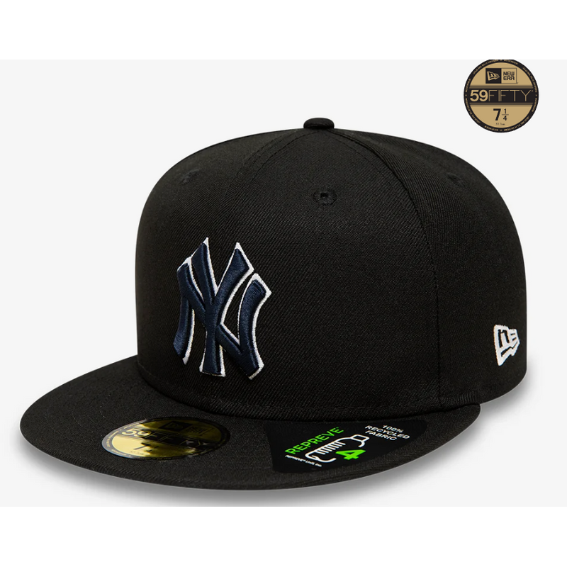 New Era Cap 59-Fifty New York Yankees Repreve Black