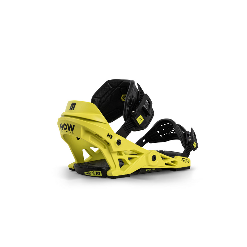 Now Snowboard Bindung Select Pro safety yellow