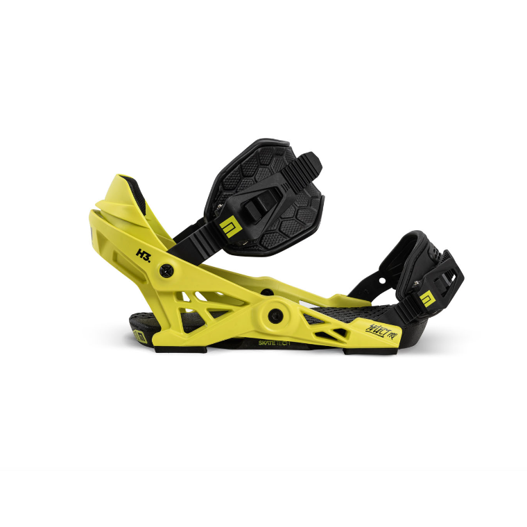 Now Snowboard Bindung Select Pro safety yellow