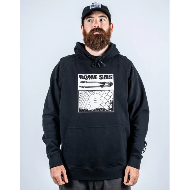Rome Basic Hoodie black