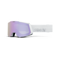 100% Snow Goggle Snowcraft HiPER Essential White / Lavender ML Mirror