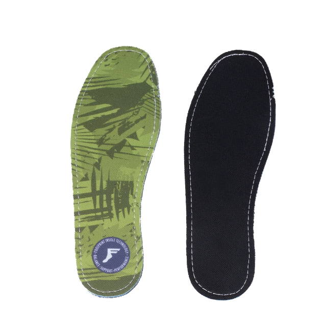 Footprint Insoles Flat 3mm Camo Green
