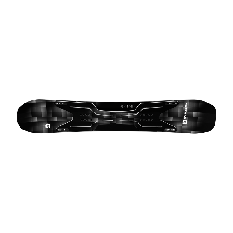 Doubledeck Snowboard Carving D Black