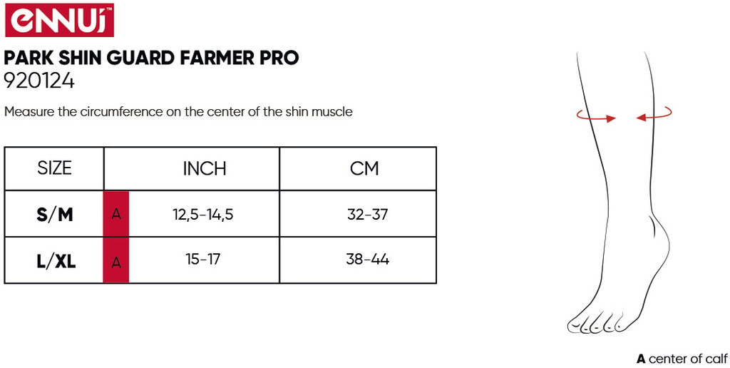 Ennui Shin Guard Chris Farmer Pro