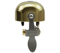 Crane Bell Co. E-Ne Fahrradklingel mit Clamp Band Mount - Polished Gold