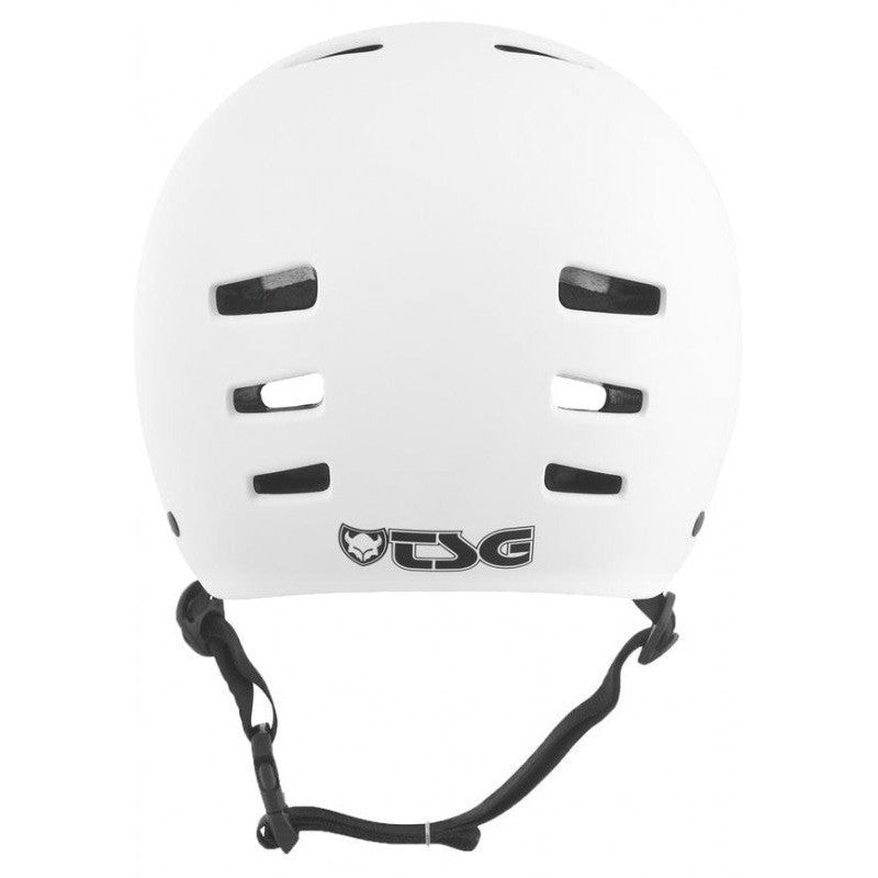 TSG Helm Evolution Solid Colors Satin White