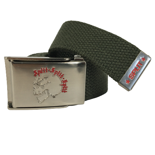Split Belt Fabric Army Green
