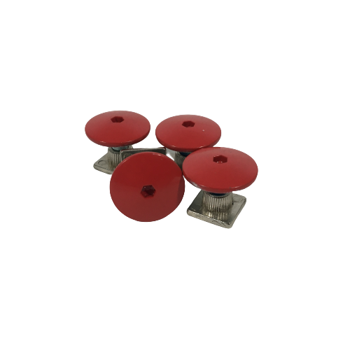 Cuff Screws Red