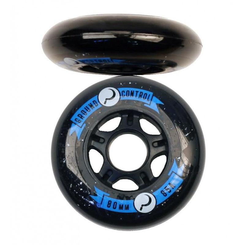 Ground Control Wheels 80mm 85A - Black