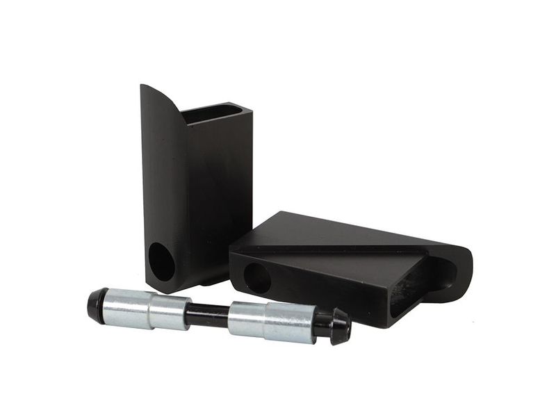 AO Scooter Aluminium Plugs 5,8" Worldwide black incl. 8mm axle