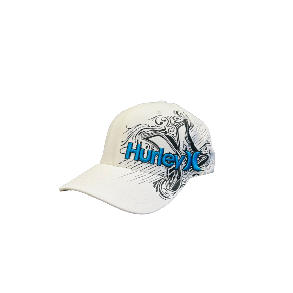 Hurley Cap Flexfit Gambler white