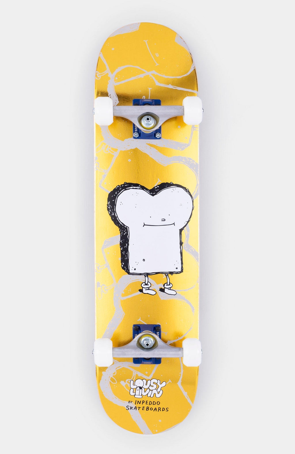 Inpeddo Skateboard Prem Complete Golden Toast