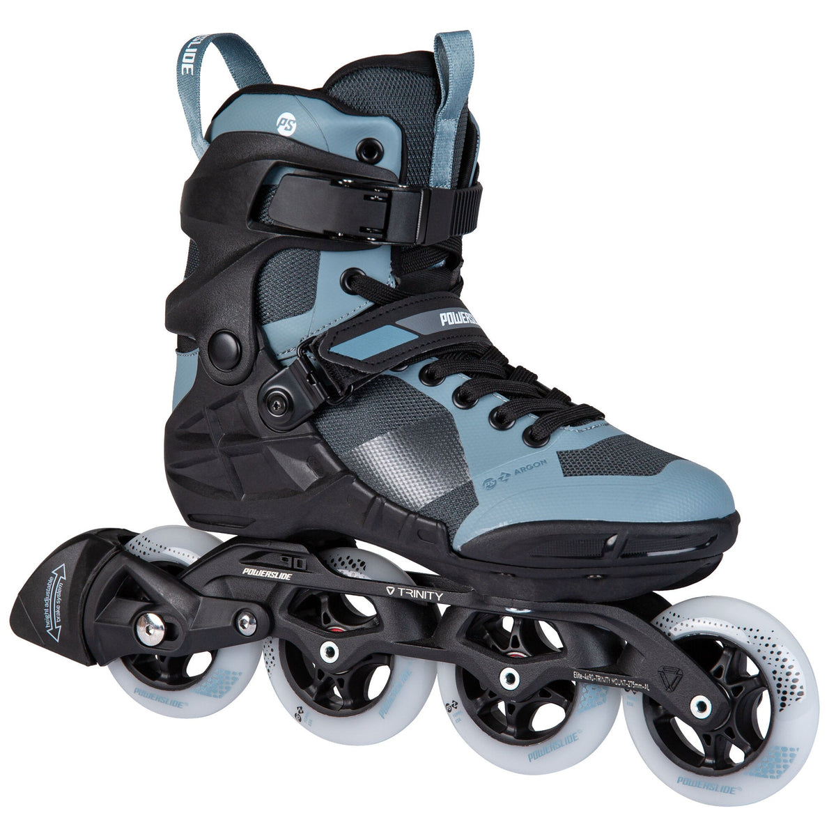 Powerslide Phuzion Argon Grey 90