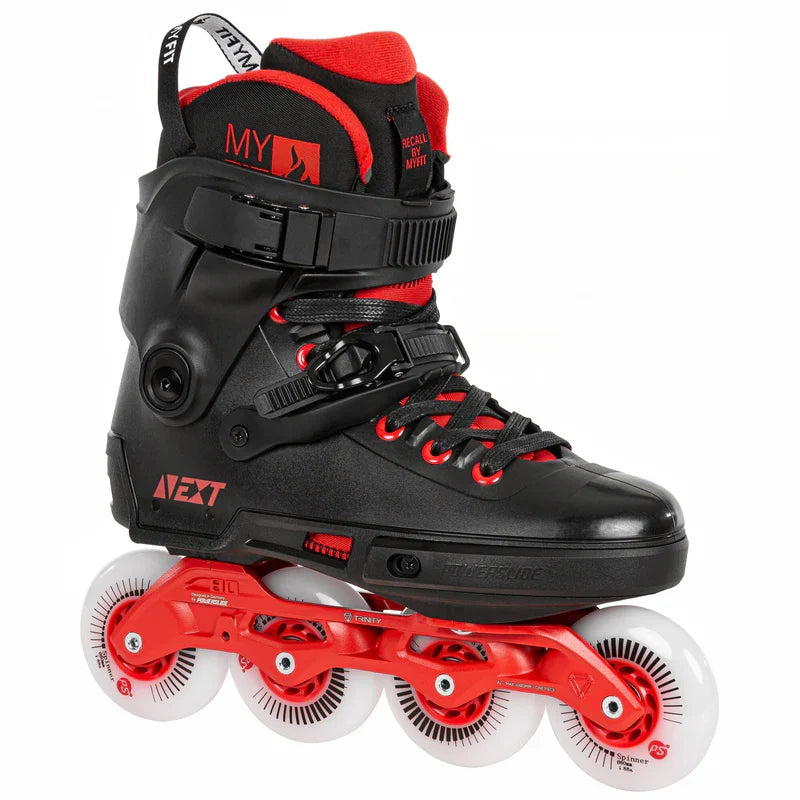 Powerslide Skates Next Black Red 80