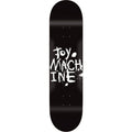 Toy Machine Skateboard Deck Paint Black 8.25''