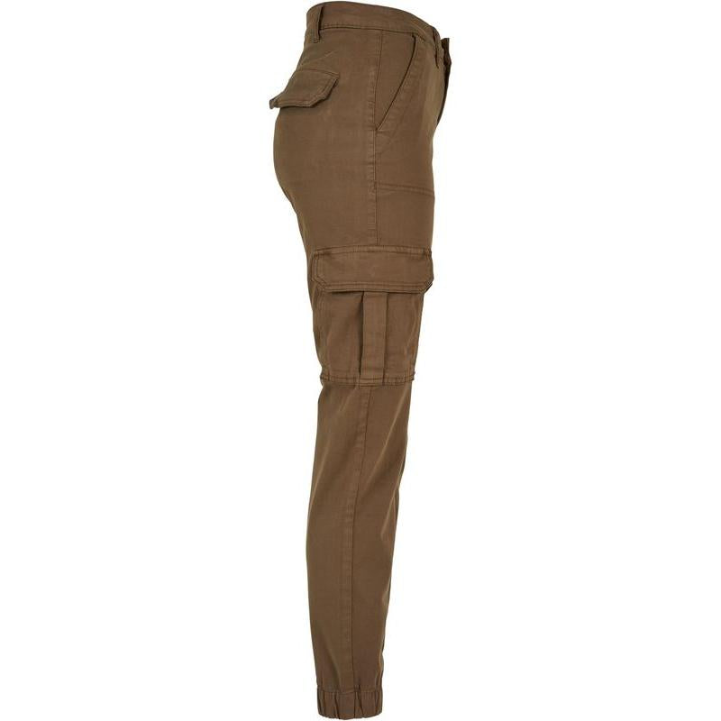 Urban Classics Ladies Cotton Twill Utility Pants olive