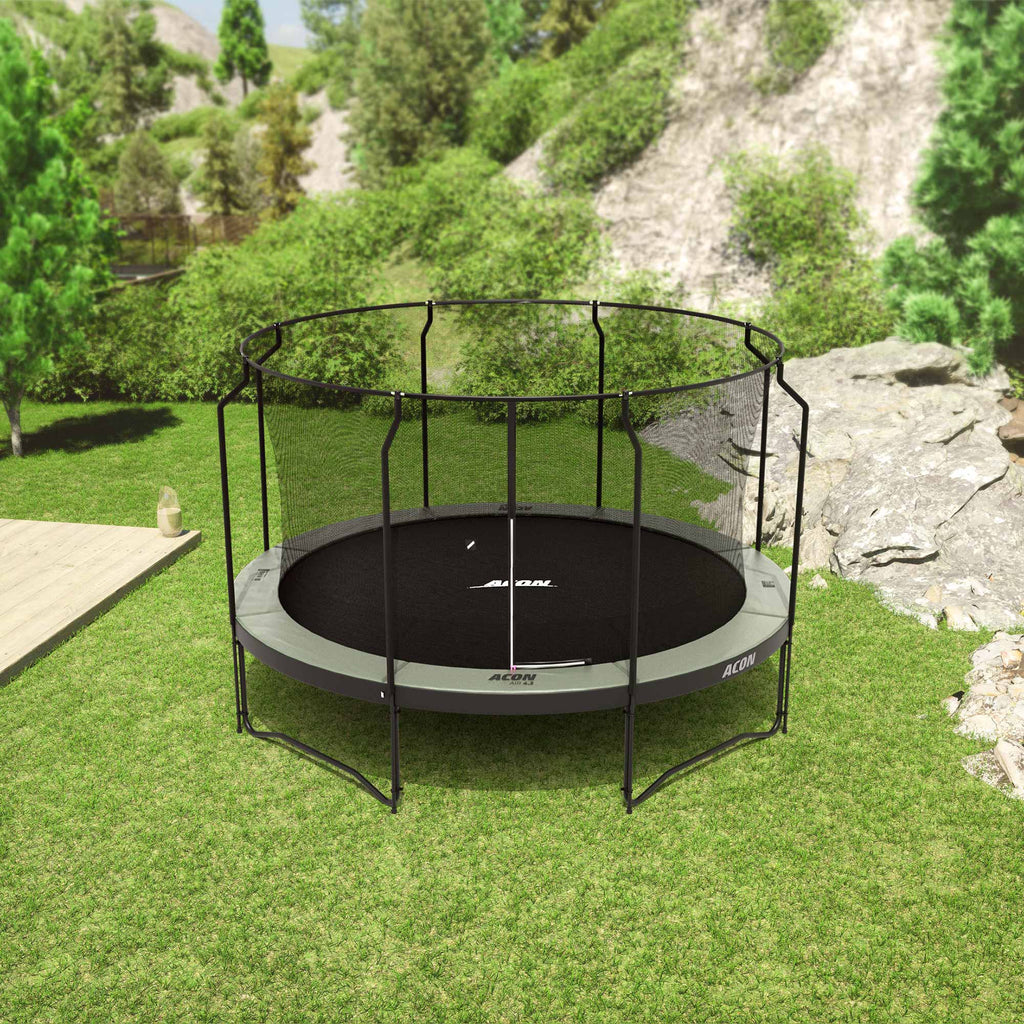 ACON Air Premium-Sicherheitsnetz für Runde Trampoline (mehrere Größen)
