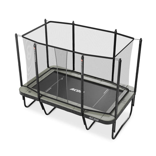 Acon 13 HD PRO Performance Rechteckiges Trampolin mit Netz und Leiter