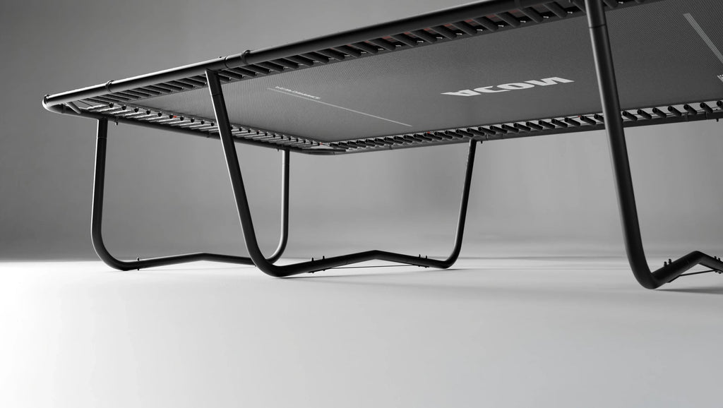 Acon 16 HD PRO Performance Rechteckiges Trampolin mit Netz und Leiter