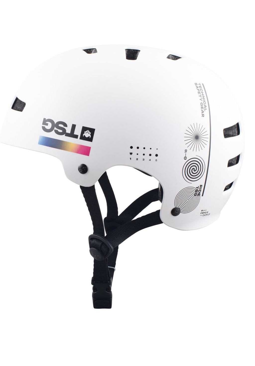 TSG Helm Evolution Graphic Design White Board Cast