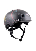 TSG Helm Meta Graphic Design black drip-in