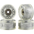 Clouds Urethane Wheels Nebula Light Up Clear/Silver 58mm