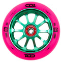 Core Wheel CD1 110mm pink/teal