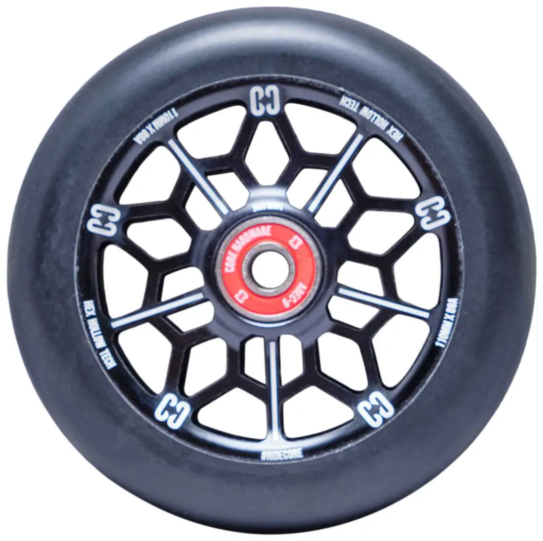 Core Wheel Hex Hollow 110mm black